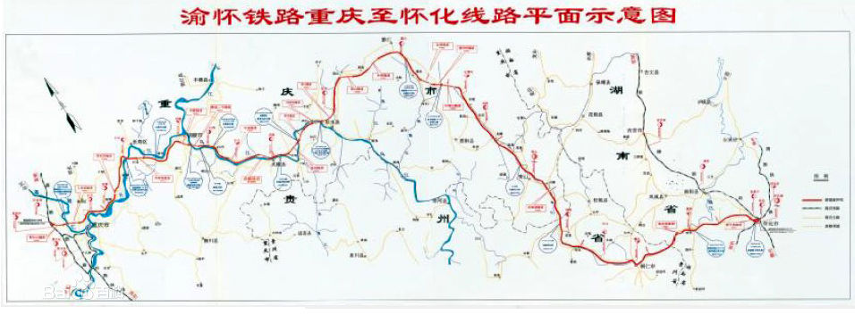 渝怀铁路沉庆北至涪陵段增建第二线工程